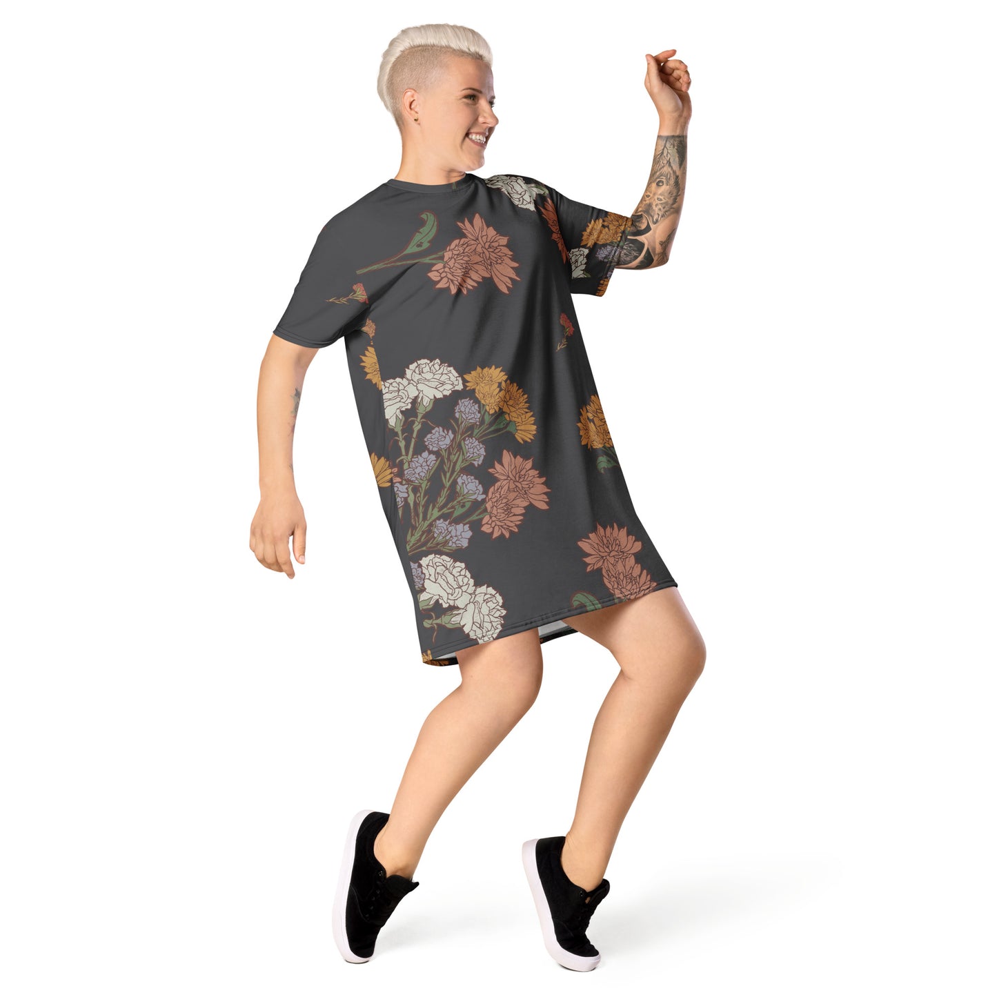 Art Nouveau T-shirt dress