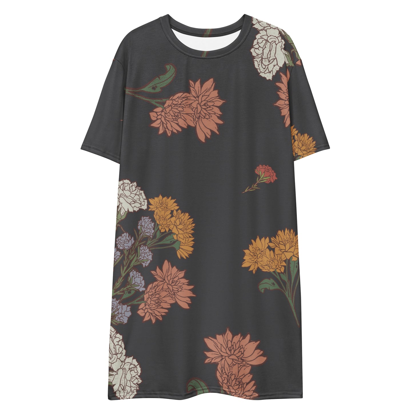 Art Nouveau T-shirt dress